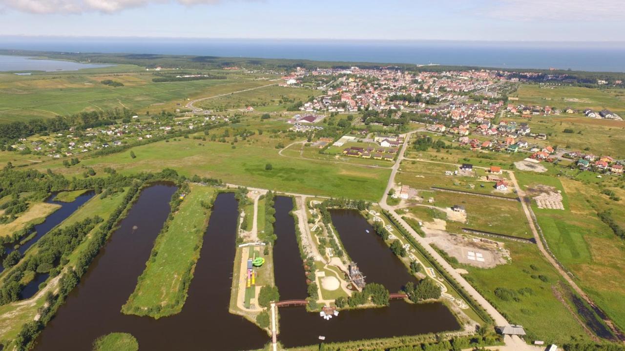Na Fali Pokoje Goscinne Łeba Kültér fotó